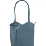 Cluty Shopper Rucksack Kombination Silber