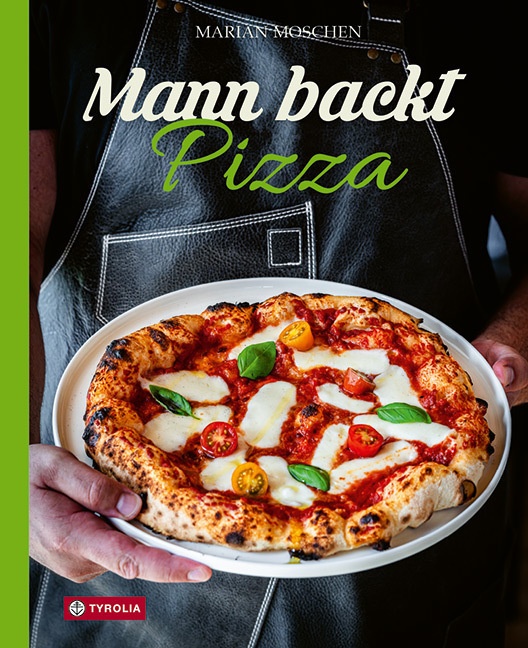 Mann Backt Pizza - Marian Moschen  Gebunden