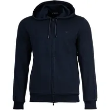Emporio Armani Basic Terry Kapuzen-Sweatjacke Herren Blau XL