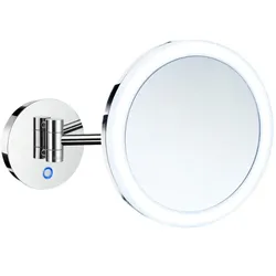 Smedbo Outline Kosmetikspiegel mit Dual-LED-Beleuchtung | Batterie## bd-34926