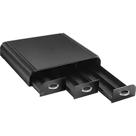 CEP Dispenser für Kaffeekapseln 34,2 x 32,7 x 6,9 cm 1-tlg. schwarz