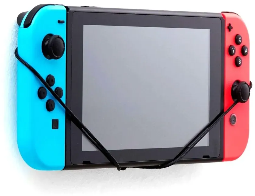 Floating Grip Nintendo Switch Wandhalterung (Blau/Rot)
