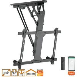 Easy Life EasyLife TV Deckenhalter Smart Home elektrisch schwenkbar 32 bis 70 Zoll VESA 600x400 Schwarz
