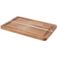 Excellent Houseware Schneidebrett Akazie 1 20 x 28,2 cm Braun