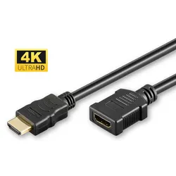MicroConnect Ultra High Speed - HDMI-Verlängerungskabel - HDMI männlich zu HDMI
