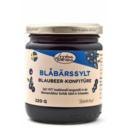 Linneas svenska Blaubeer-Fruchtaufstrich bio