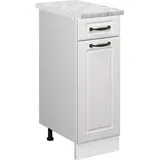 Vicco Schubladenunterschrank R-Line, 30 cm AP Marmor