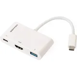 Kramer Electronics Kramer ADC-U31C/M2 (USB 3.1 Type-c Hdmi + Video Adapter, Weiss