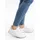 ARA Osaka Damen Slip-Ons Silber/Weiß 42,5