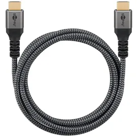 goobay HDMI-Kabel 2.0 10 m Grau