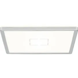Briloner Slim LED Panel Free 1 quadratisch silber