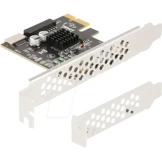 DeLock 90344 - PCI PCIe x1 > 1x intern USB 3.0 Type-E , 1x intern 19 Pin