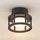 LUCANDE Deckenlampe Berenike Aluminium Ø 17 cm 1-flammig GX53 grau