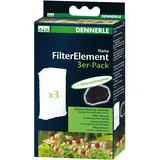 Dennerle Nano Clean Ersatzfilter 3er Set Aquarienpumpenzubehör