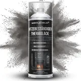 WerkXheld Ofenlack anthrazit grau 400ml – Hitzebeständiger Sprühlack für Metalloberflächen, Ideal für Öfen, Grills und andere Anwendungen bei hohen Temperaturen, Rost- und Chemikalienresistent