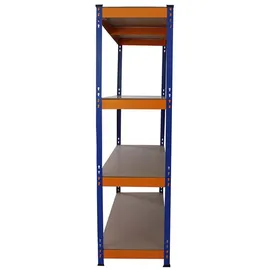 Monster Racking Lagerregal Stahl 150 cm blau/orange