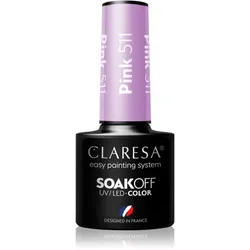 Claresa SoakOff UV/LED Color Balloon Journey Gel-Nagellack Farbton Pink 511 5 g