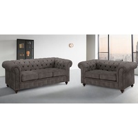 Home Affaire »Chesterfield«, 2 tlg.), braun