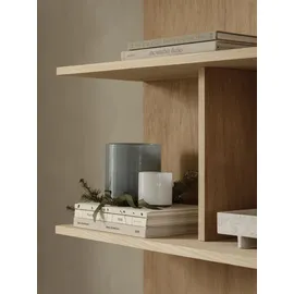 BLOMUS Windlicht Saga M Tan