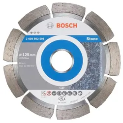 Bosch Diamanttrennscheibe Standard für Stein 125mm 22,23mm