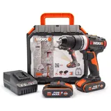 Worx Active Hammer BL Bohrmaschine, 20 V, 2 Schläger, 2,0 Ah