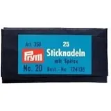 Prym 124135 Sticknadeln mit Sp. ST 20 1,00 x 43 mm silberfarbig