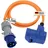 Brennenstuhl 1132920325 Strom Camping-Adapterkabel Blau, Schwarz, Orange, Grau 1.5 m H07RN-F 3G 2,5 mm2