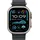 Apple Watch Ultra Ocean Armband 49 mm Schwarz Titan Natur