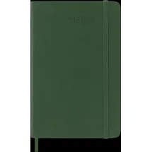 Moleskine Germany GmbH Moleskine 12 Monate Wochen Notizkalender 2026, Pocket/A6, 1 Wo = 1 Seite, rechts linierte Seite, Weicher Einband, Myrtengrün