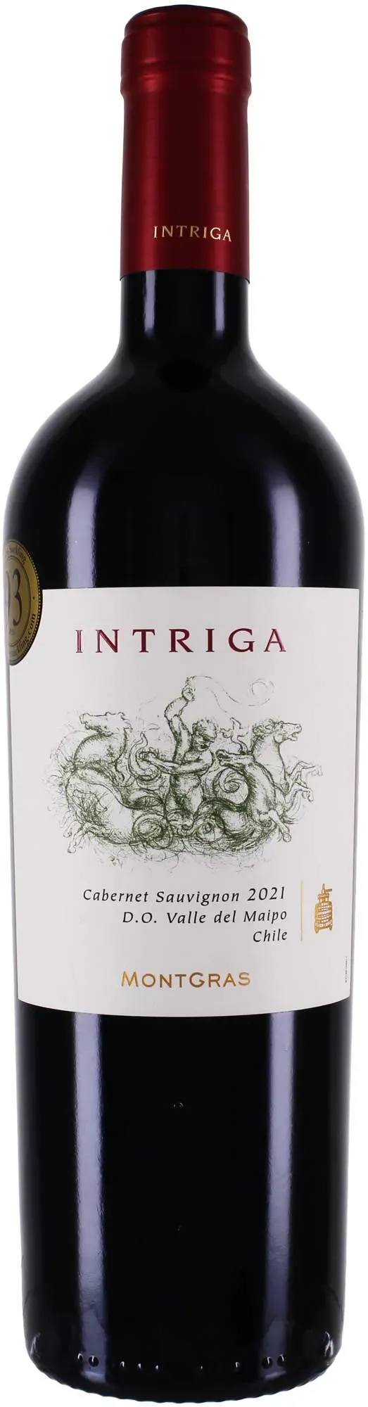 MontGras 2021 MontGras Intriga Cabernet Sauvignon 2021 Cabernet Sauvignon Chile