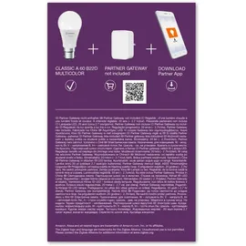 LEDVANCE LED Birne 9W E27 806 lm RGBW 2700K-6500K 1 St.