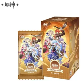 MiHoYo Genshin Impact Sammelkartenspiel Series 1 Blind Box Display