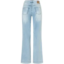 MAC Dream Wide Leg Jeans in Hellblau-D36 / L32