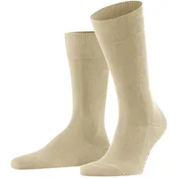 Falke Socken Family SO nachhaltige Baumwolle einfarbig 1 Paar, Beige (Sand 4320) neu - umweltfreundlich, 43-46