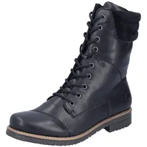 Rieker Schnürstiefeletten in schwarz, | Gr.: 42