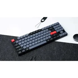 Keychron K13 Pro Tastatur USB + Bluetooth QWERTY Schwarz, Grau, Rot