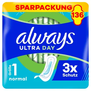 Always Ultra Binden Damen Normal 136 Stück