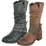 Mustang Damen Halbschaftstiefel 1229-605, braun