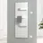 Kermi Designheizkörper Tabeo E 1757 x 500 mm 800 W weiß links