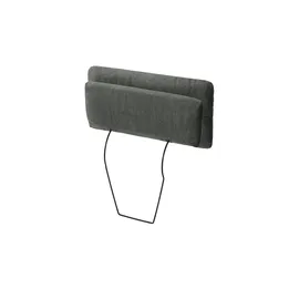 bobb Kopfstütze Carly ¦ grau ¦ Maße (cm): B: 55 H: 28 T: 18.0