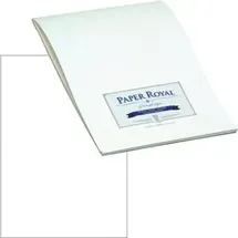 RÖSSLER Rössler-Papier Briefpapier Paper Royal weiß, A4, Strukturpapier, 100 g/m2, 40 Blatt