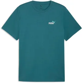 Puma Graphics 2 Color Small No. 1 Logo Tee emerald ice L