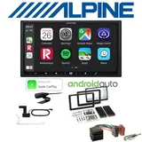 Alpine Autoradio DAB+ Android Auto Apple CarPlay für Alfa Romeo Brera mit Navi