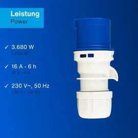 REV Ritter REV Caravan-Stecker 16A/220 V