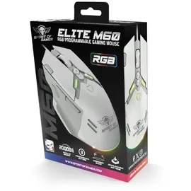spirit-of-gamer Spirit of Gamer S-EM60WT Kabelgebunden 20000 DPI, Weiß RGB 9 Tasten