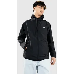 New Balance Athletics Woven Jacke black Gr. L
