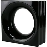 Fuchs Design Keramikstein Style'n Art 19 cm x 19 cm x 8 cm schwarz