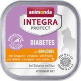 Animonda Integra Protect Diabetes mit Geflügel 1.6kg (16x100g)