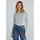 More & More Langarmshirt Herzchen Grau 46