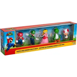 Nintendo PACK 5 FIGURINES Mario Friends 5